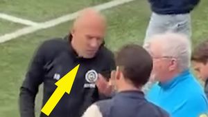 Rozjuszony Robben odepchnął człowieka. Wszystko się nagrało