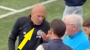 Rozjuszony Robben odepchnął człowieka. Wszystko się nagrało