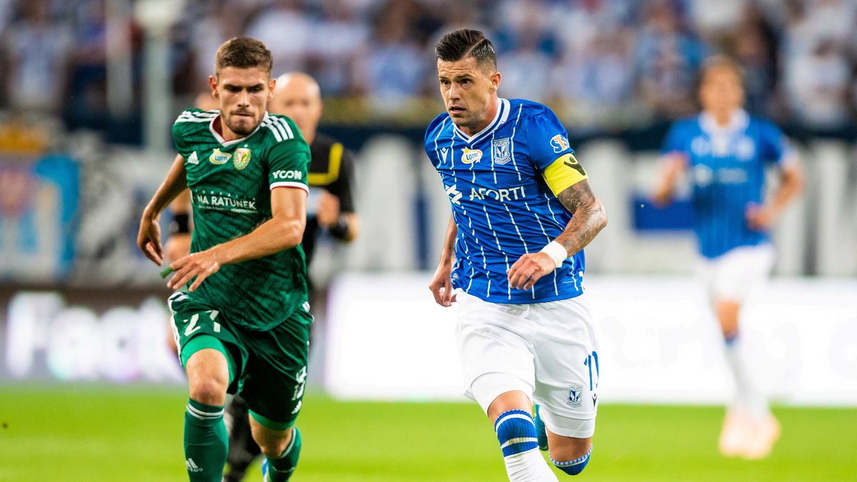 PAP / Marek Zakrzewski / Na zdjęciu: Jakub Łabojko (z lewej) i Darko Jevtić (z prawej)