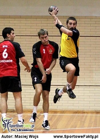 Adam Ogórek w akcji