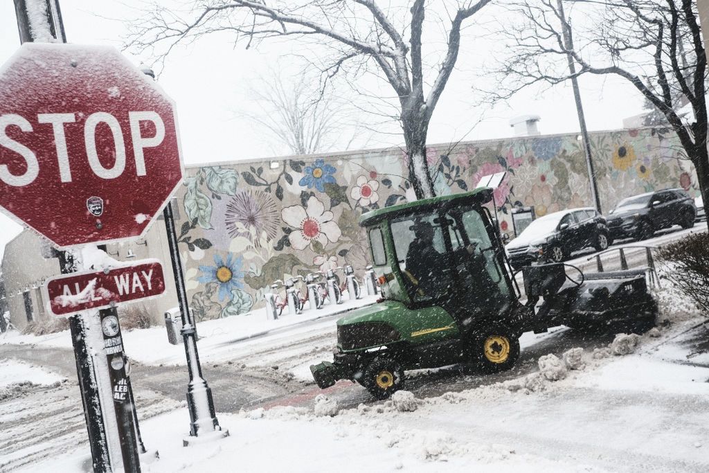 Atak zimy w Detroit 