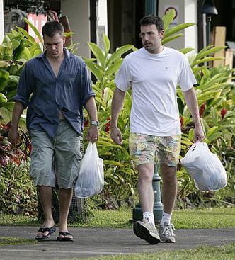 Ben Affleck w formie, Matt Damon sflaczały