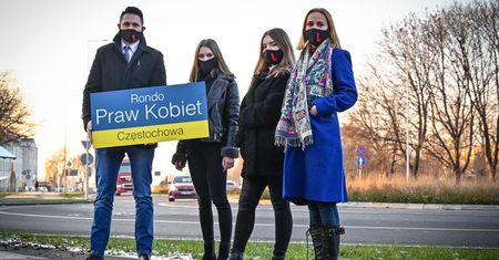 Częstochowa. Wsparcie kobiet, nowe rondo będzie nosić nazwę Ronda Praw Kobiet