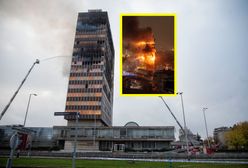 Symbol Zagrzebia w ogniu. Trudne zadanie dla strażaków