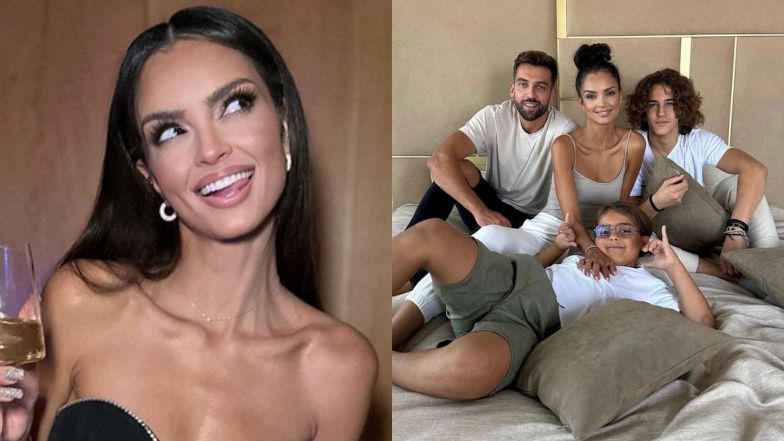 Klaudia El Dursi pokazała ojca starszego syna. Zapozował do zdjęcia z jej aktualnym partnerem