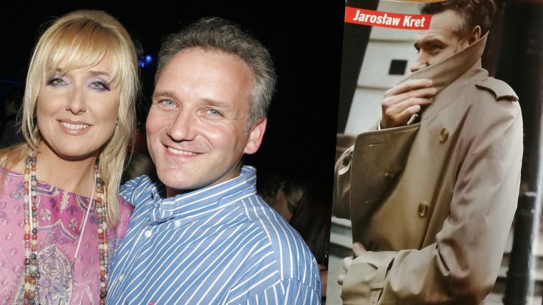 Jarosław Kret zakończył związek z Agatą Młynarską