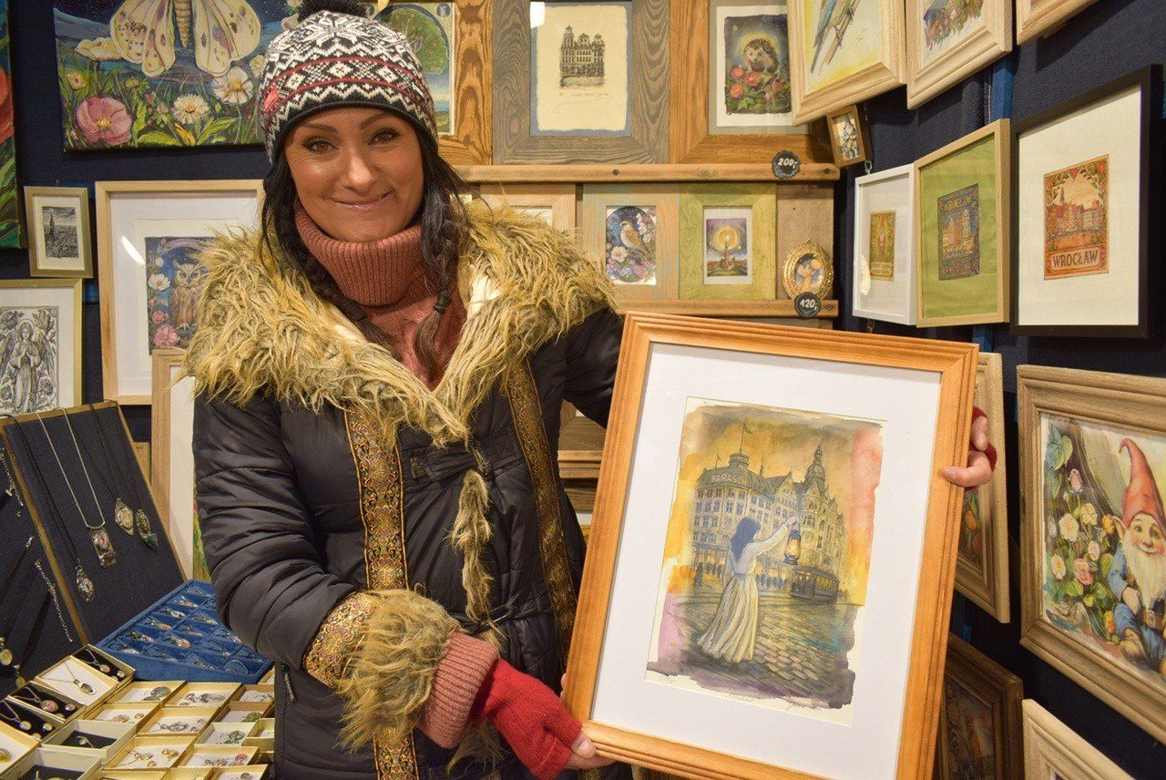 Rękodzieło na wrocławskim jarmarku