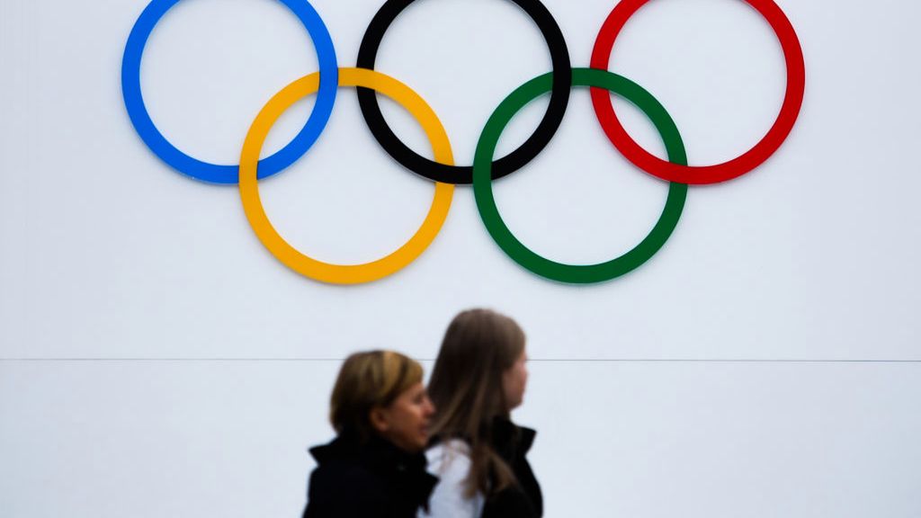 Zdjęcie okładkowe artykułu: Getty Images / Jakub Porzycki/NurPhoto  / Na zdjęciu: logo igrzysk