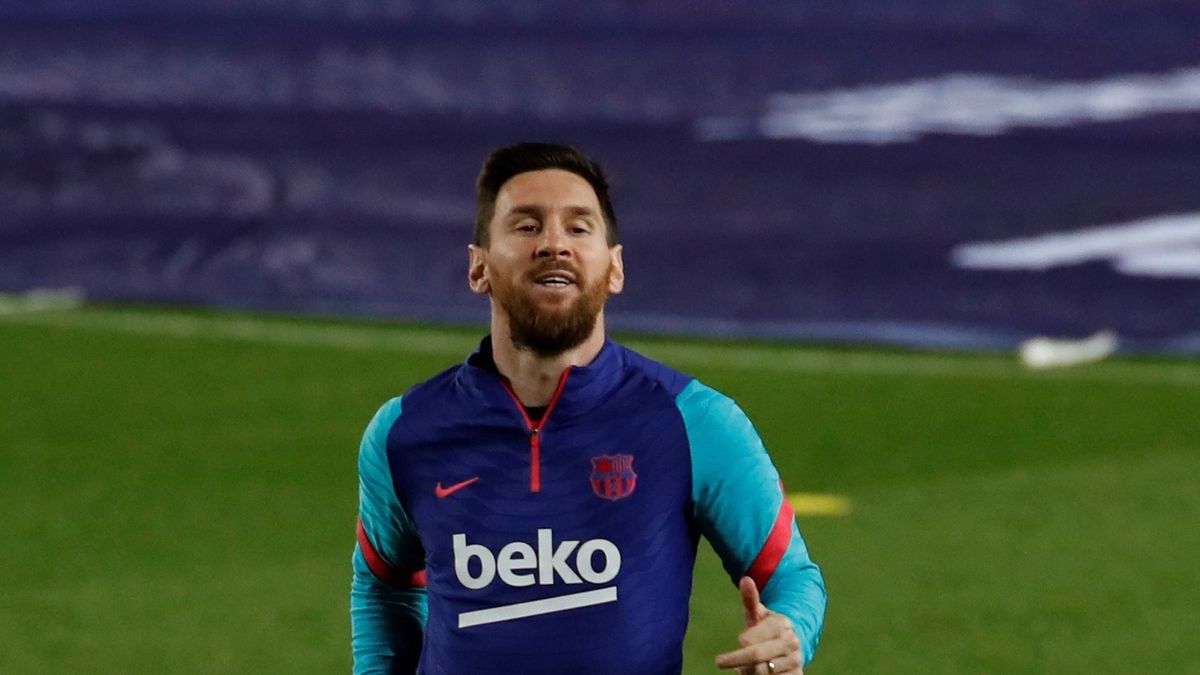 PAP/EPA / Toni Albir / Na zdjęciu: Lionel Messi