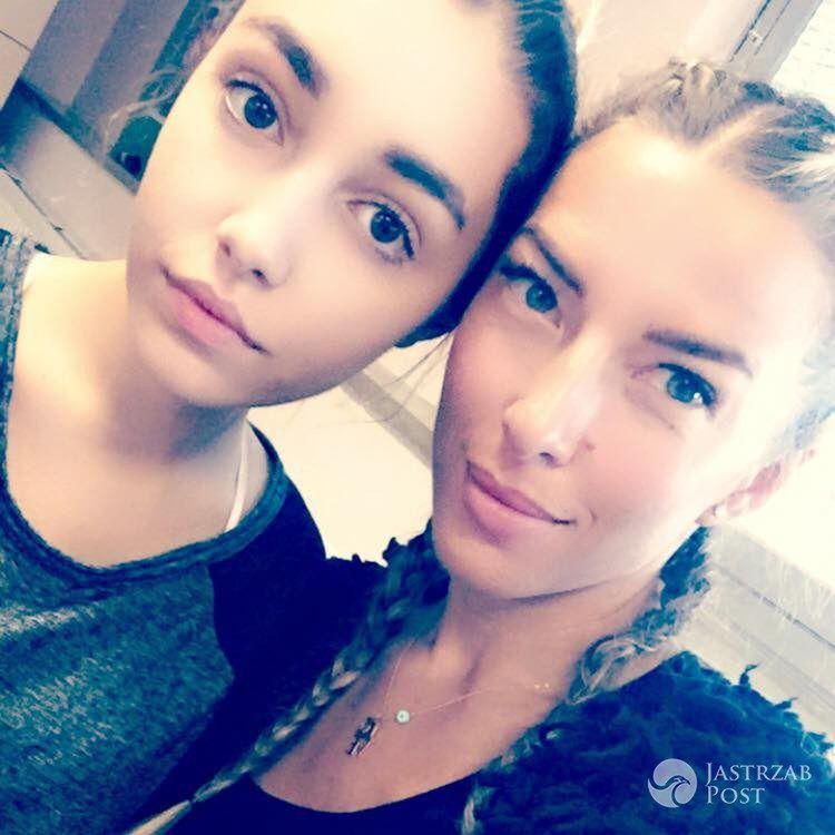 Ewa Chodakowska z siostrzenicą Vaneska