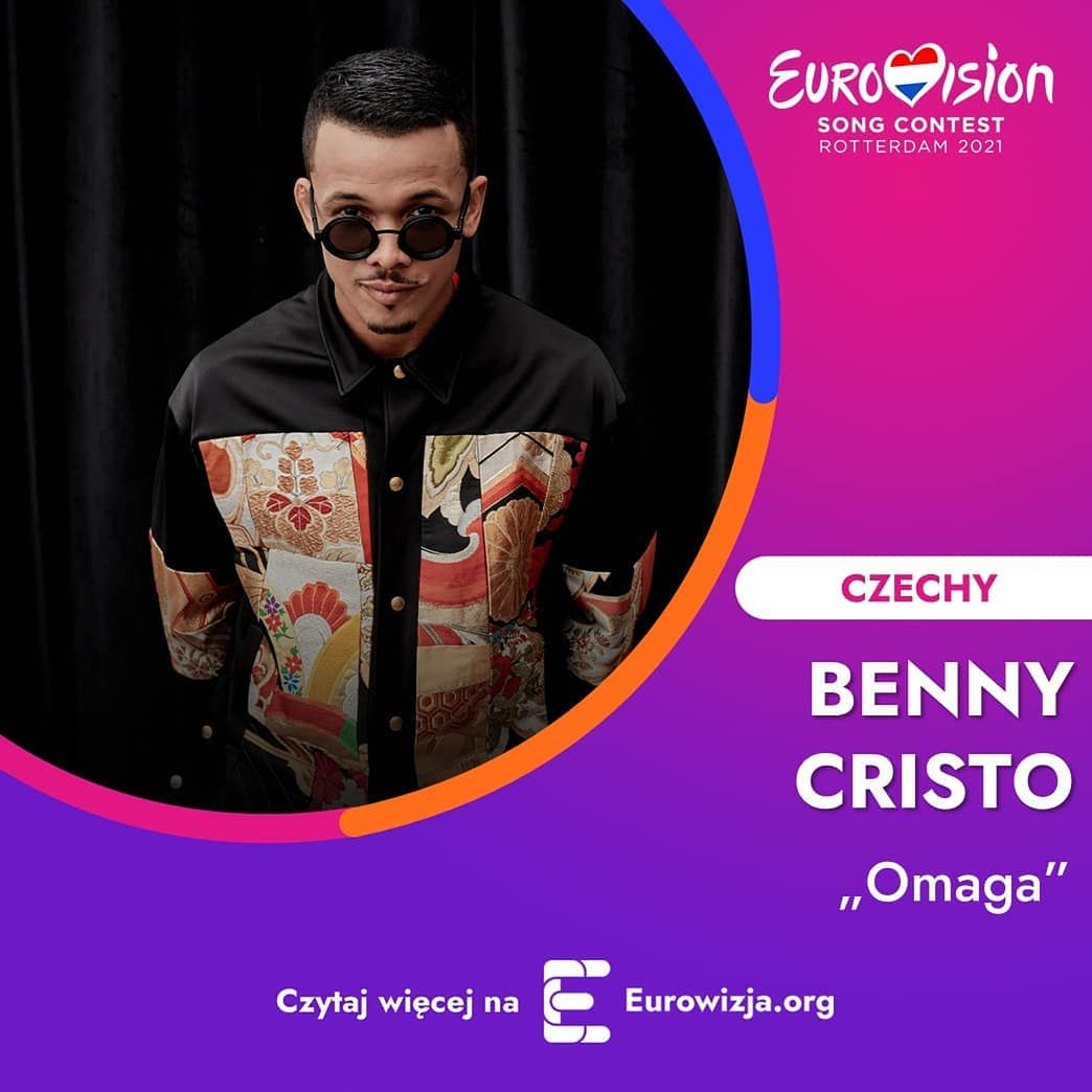 Czechy Eurowizja 2021 - Benny Cristo, Omaga