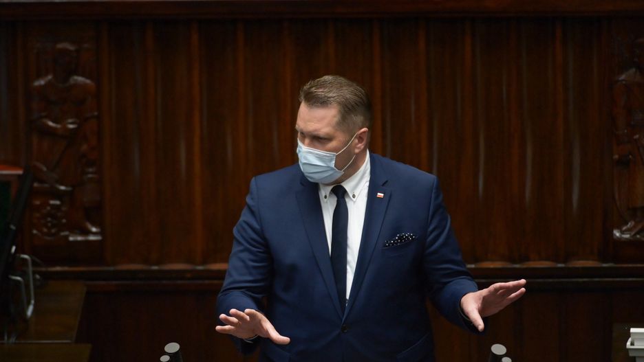 Sławomir Broniarz skomentował wystąpienie w Sejmie Czarnka 