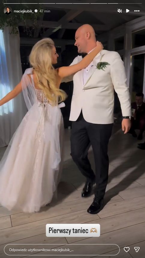 Pierwszy taniec Anity Szydłowskiej i Adriana Szymaniaka