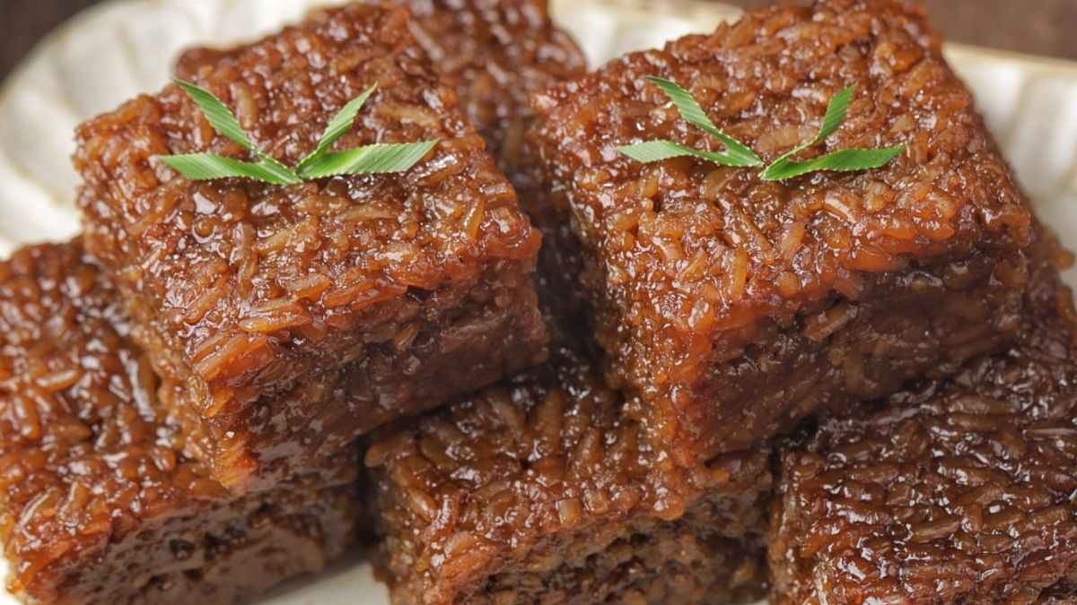 Indonezyjski deser ze skondensowanym mlekiem