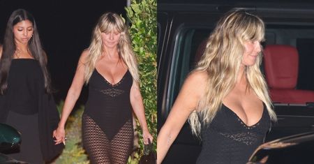Heidi Klum w odważnym wdzianku zmierza na urodziny O 16 LAT MŁODSZEGO męża. Towarzyszyła jej 16-letnia córka