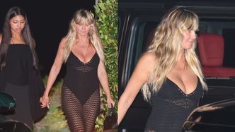 Heidi Klum w odważnym wdzianku zmierza na urodziny O 16 LAT MŁODSZEGO męża. Towarzyszyła jej 16-letnia córka