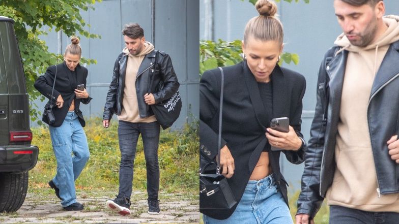 Anna Lewandowska i Rafał Maserak