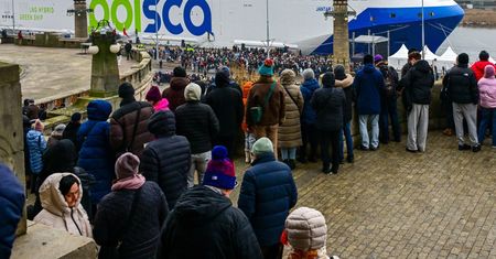 "Polska potęga na Bałtyku" przyciągnęła tłumy. Kolejki ustawiały się o świcie