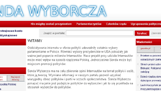 SondaWyborcza.pl - oceny polityków online 1