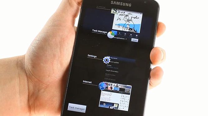 Wyciekł Ice Cream Sandwich dla Galaxy Note! [wideo] 1
