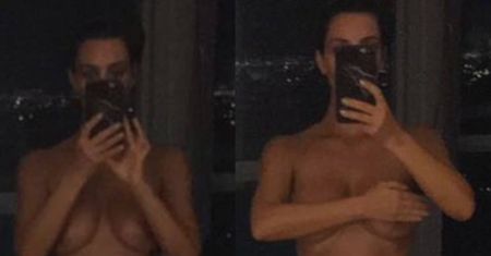 Kim Kardashian pokazała kolejne nagie selfie...