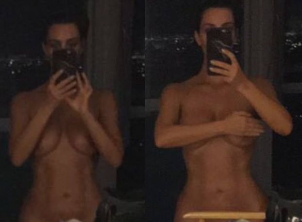  Kim Kardashian pokazała kolejne nagie selfie...