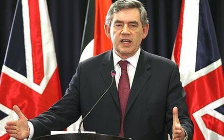 Gordon Brown na urlopie będzie grał