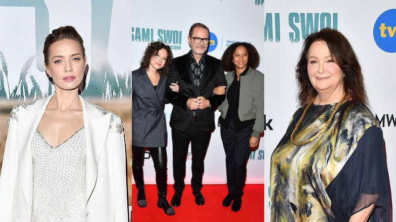 Tłum celebrytów na premierze kultowej komedii