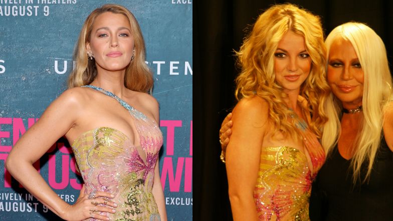 Blake Lively przyszła na premierę w sukience po Britney Spears