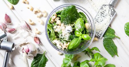 Pesto szpinakowe. Jakie to pyszne!