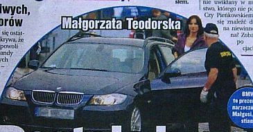 Teodorska i jej nowe BMW