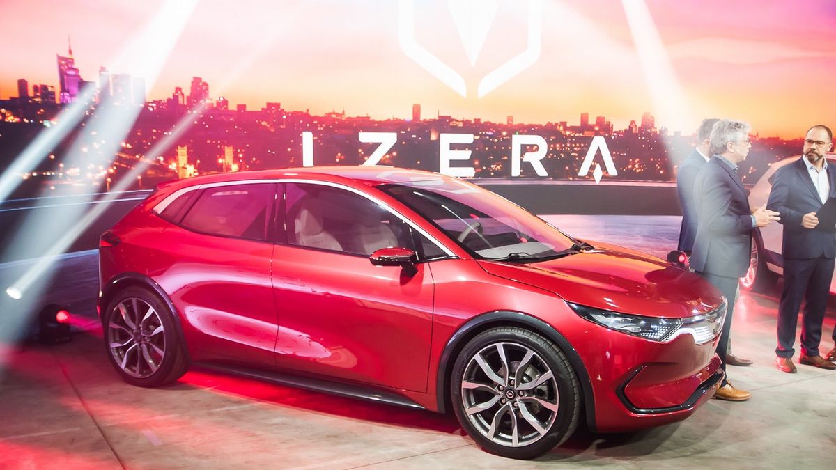 Prototyp samochodu marki Izera