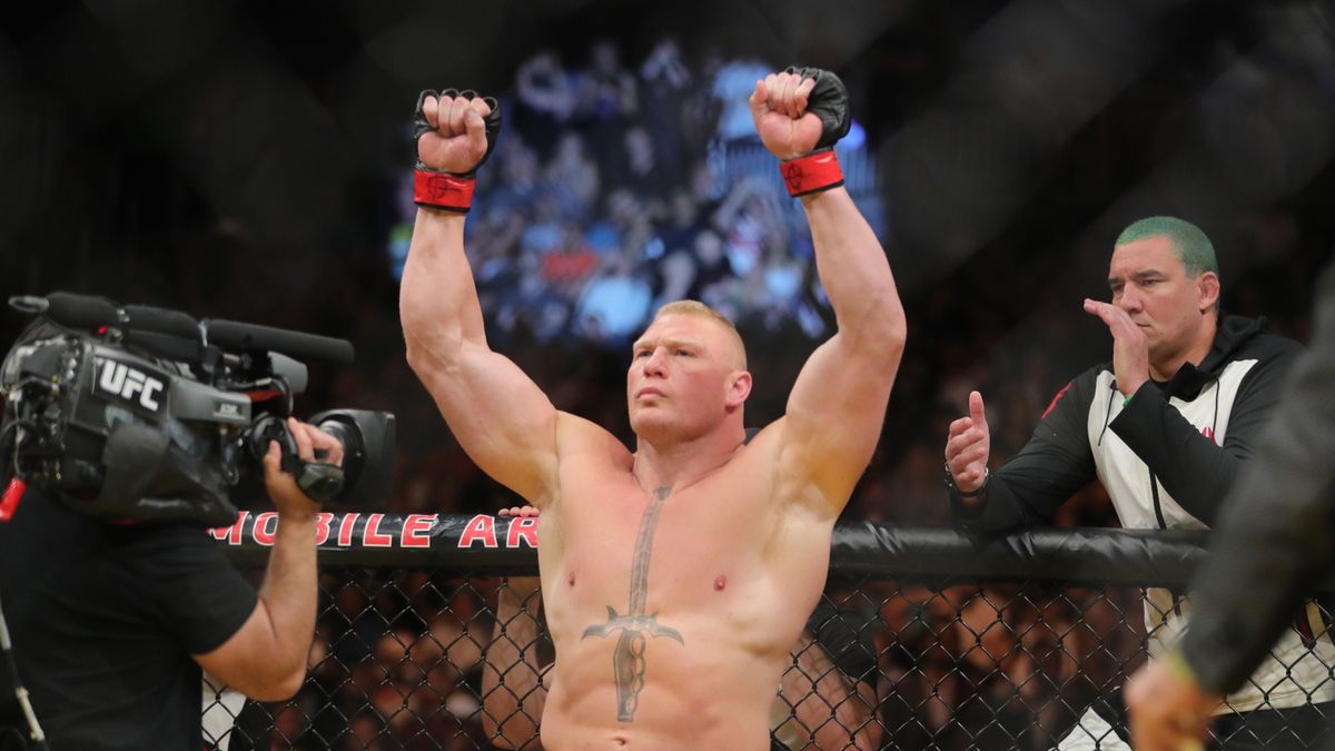 Zdjęcie okładkowe artykułu: Getty Images / Rey Del Rio / Na zdjęciu: Brock Lesnar