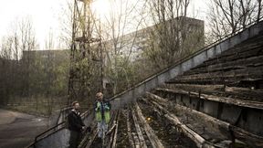 Katastrofa w Czarnobylu zniszczyła też sport. Tak po 30 latach wygląda miejscowy stadion