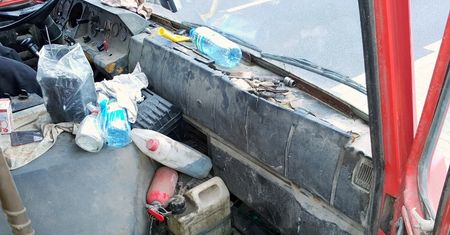 Jechał 30-letnim złomem na kołach. Bez tachografu i ważnych badań