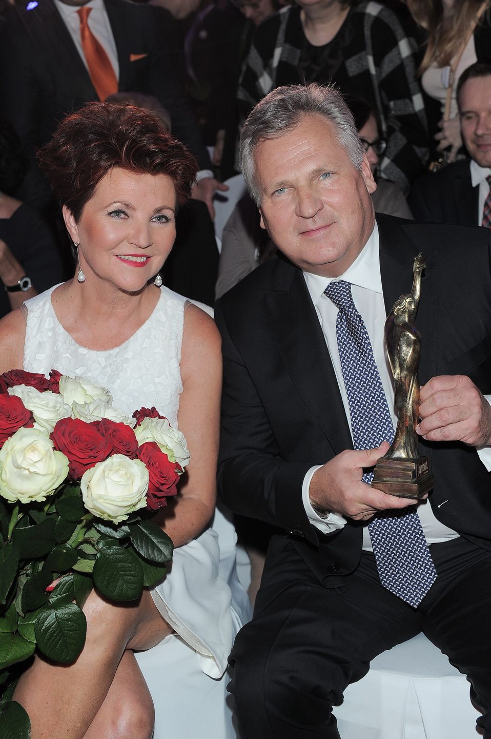 Jolanta i Aleksander Kwaśniewscy