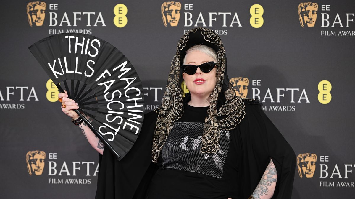 LONDON, ENGLAND - FEBRUARY 16: The Blessed Madonna attends the 2025 EE BAFTA Film Awards at The Royal Festival Hall on February 16, 2025 in London, England. (Photo by Kate Green/Getty Images)