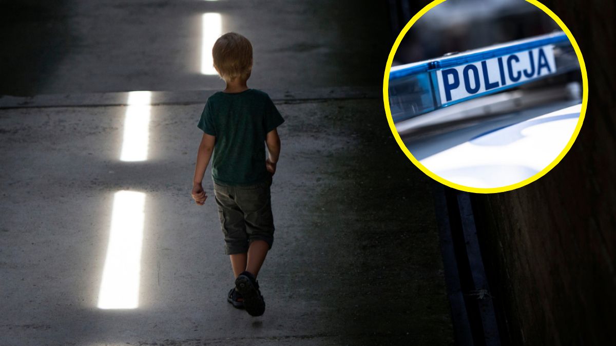 Chłopiec błąkał się samotnie nocą