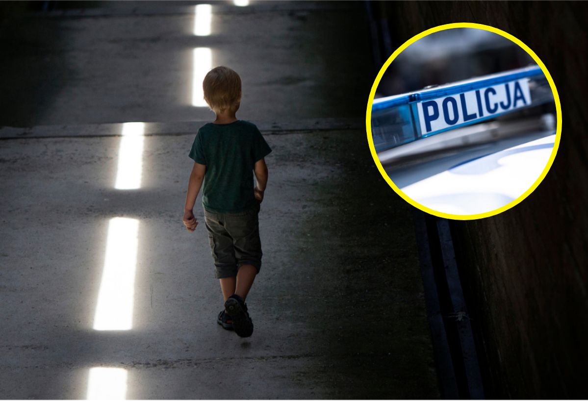 6-latek zadzwonił na policję. Błąkał się nocą, gdy matka spała pijana
