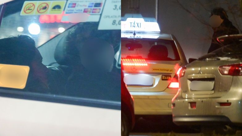 Maria Dębska na spotkaniu z tajemniczym mężczyzną