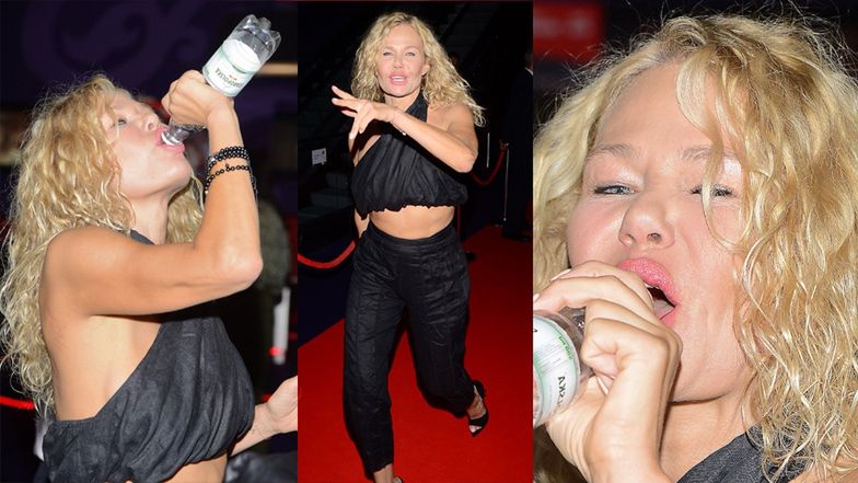 Katarzyna Wołejnio wróciła na ścianki 