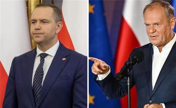 Seria rozmów na szczycie Nawrockiego i Tuska. Tematem Ukraina