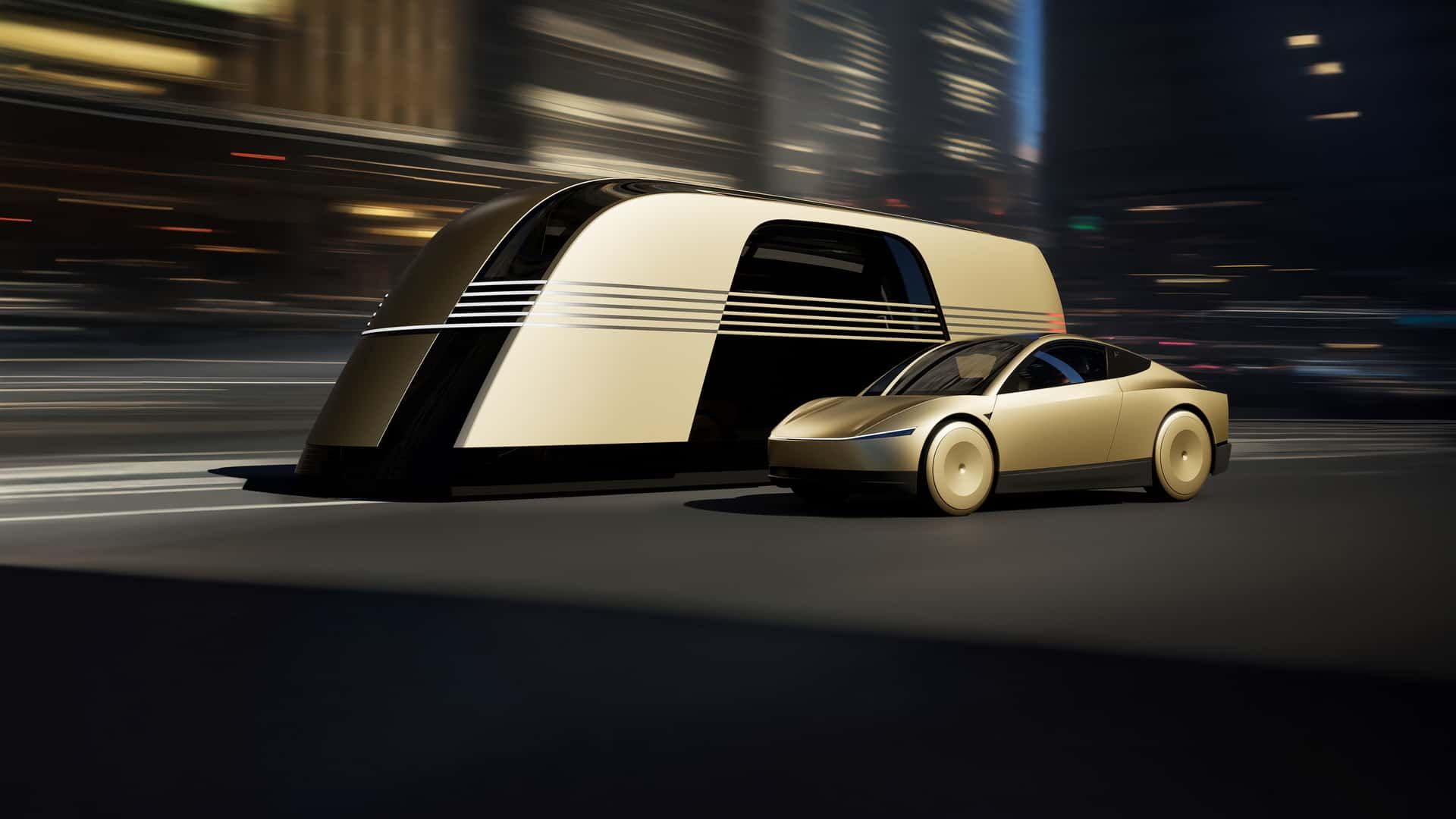 Tesla Cybervan i Tesla Cybercab