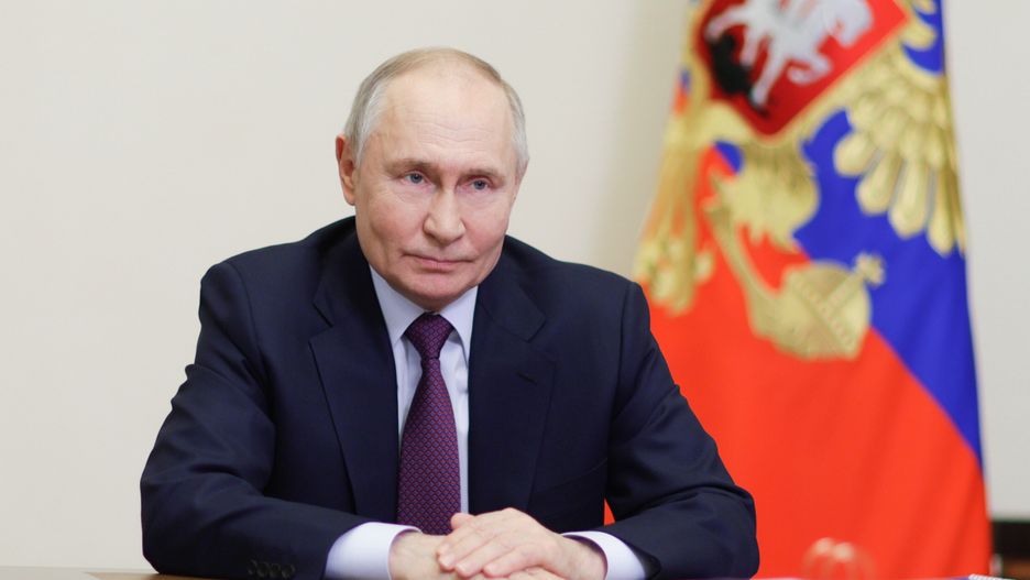 Russian President Vladimir Putin holds a meeting via video conference with Governor of Bryansk region Alexander Bogomaz (not pictured) at the Novo-Ogaryovo state residence outside Moscow, Russia, 13 February 2025. EPA/GAVRIIL GRIGOROV/SPUTNIK/KREMLIN POOL MANDATORY CREDIT Dostawca: PAP/EPA.