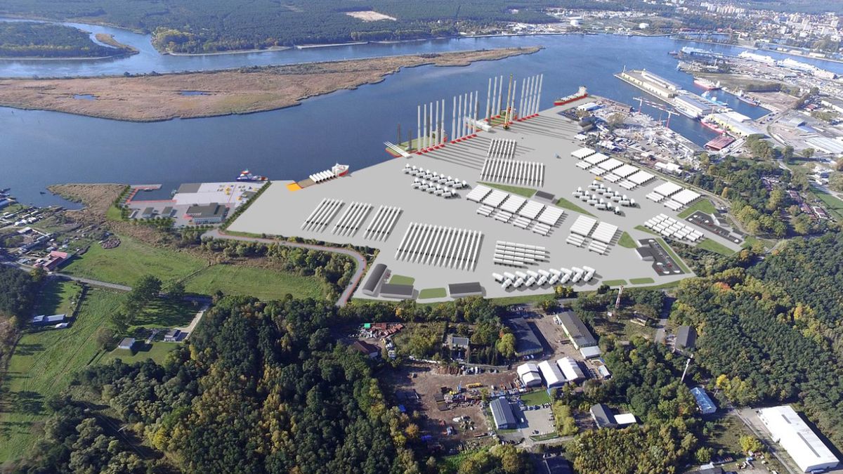 Tak ma wyglądać terminal instalacyjny w porcie Świnoujście