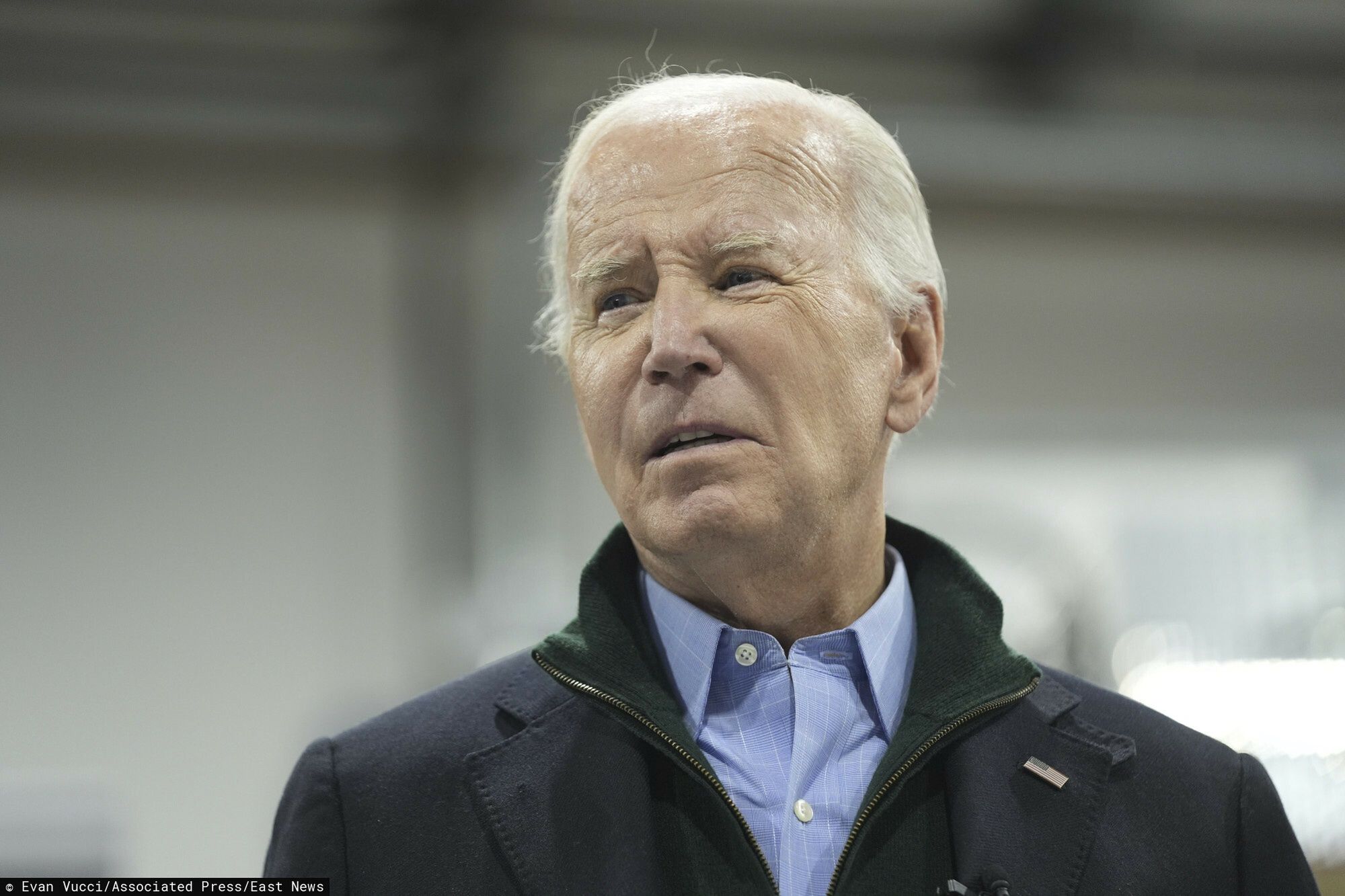 Temporary
President Joe Biden speaks while visiting firefighters at the Allentown Fire Training Academy, Friday, Jan. 12, 2024, in Allentown, Pa. Earlier in the day, Biden had stopped into a trio of Pennsylvania stores to stress the value of small businesses and talk up his economic record. (AP Photo/Evan Vucci)
Evan Vucci