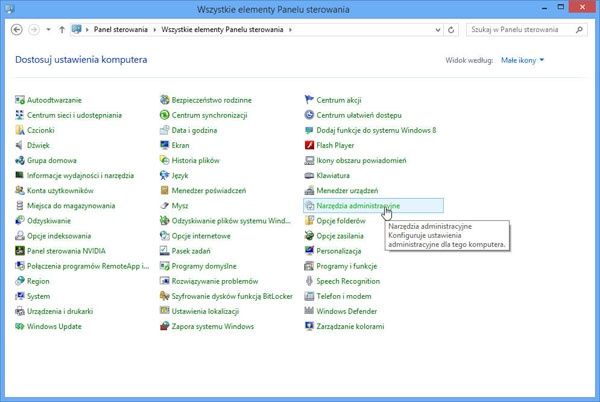 Zarzadzanie dyskami w Windows 8
