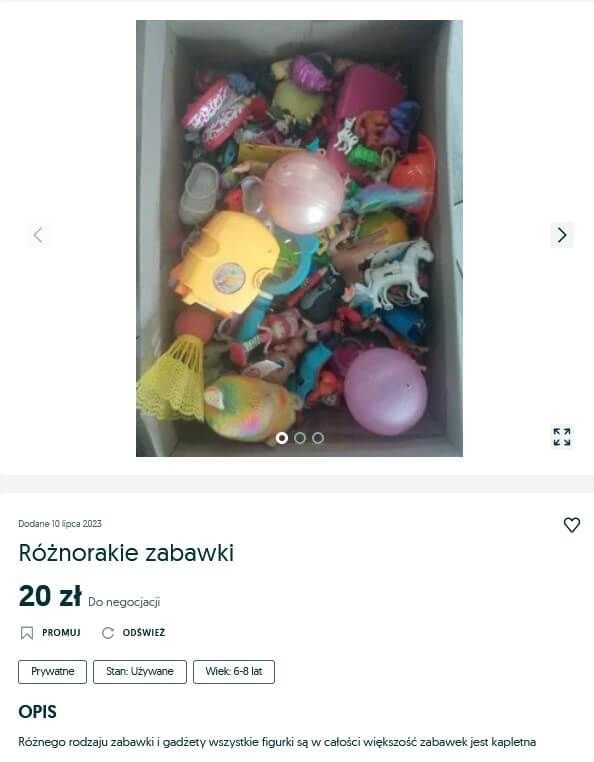 kpp łuków oszustwo na zabawki