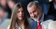 Euro 2024. Król Filip z córką Sofią wspierają reprezentację Hiszpanii (ZDJĘCIA)