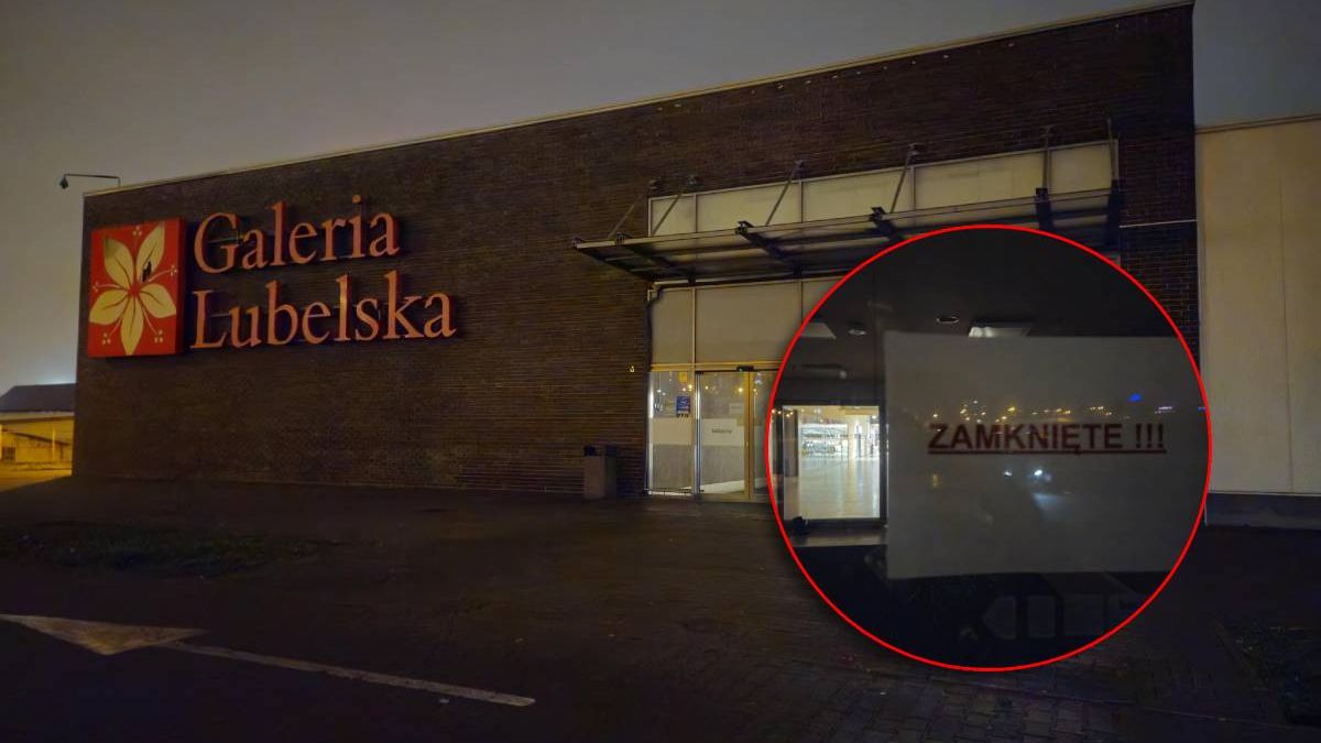 Galeria Lubelska zamknięta